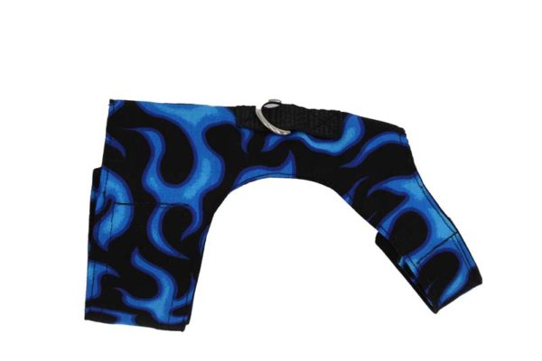 Blue Flames Cat Harness 2