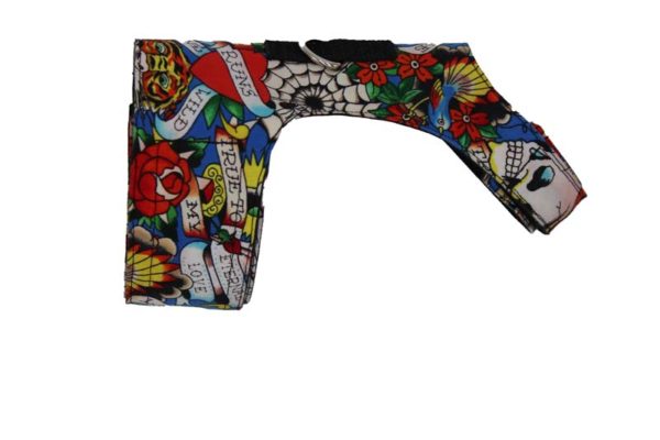 Ed Hardy Blue Tattoo Cat Harness - Image 2