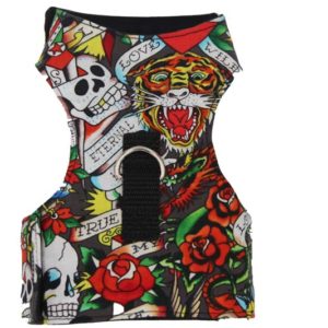 Ed Hardy Grey Tattoo Cat Harness