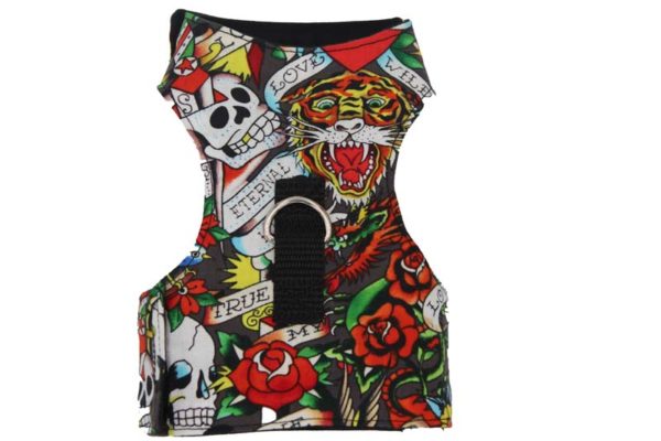 Ed Hardy Grey Tattoo Cat Harness