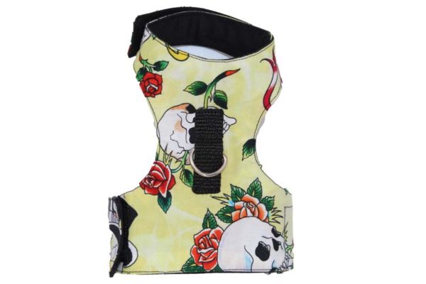 Ed Hardy Yellow Tattoo Cat Harness