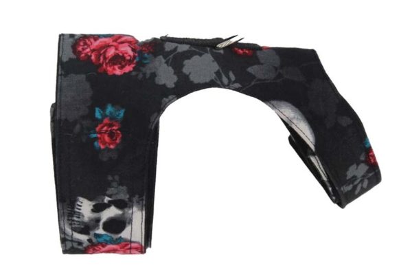 Skull and Roses Cat Harness - Image 2