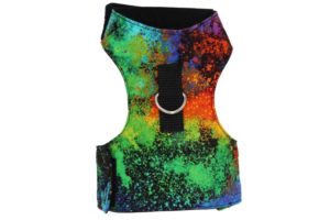 Paint Splatter Cat Harness