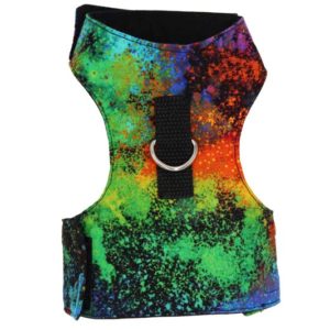 Paint Splatter Cat Harness